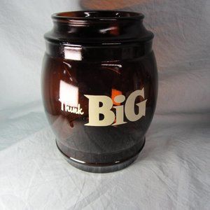 13+ cups vintage large think big brown jar mug handle Siesta Ware (w1221)